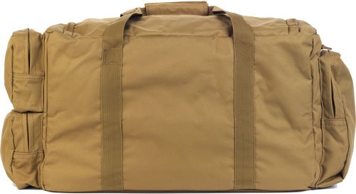 80261coy_back.jpg RED ROCK OPERATIONS DUFFLE BAG - 7 EXTERNAL UTILITY POUCHES TAN