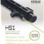 VIRIDIAN LASER HANDGUARD HS1 - GREEN W/HAND STOP M-LOK FDE