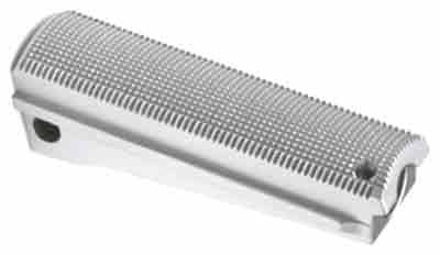 92SF.jpg WILSON MAINSPRING HOUSING FOR - 1911 CHECKERED STAINLESS