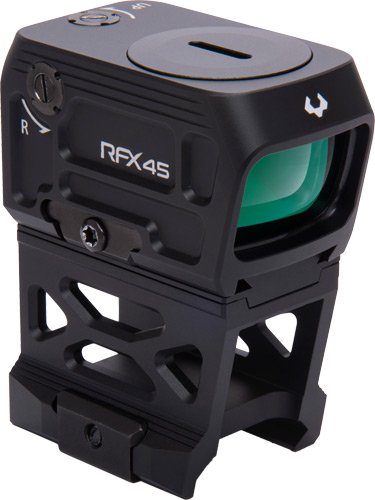 VIRIDIAN REFLEX SIGHT RFX45 - 5MOA GREEN DOT HIGH PIC MOUNT