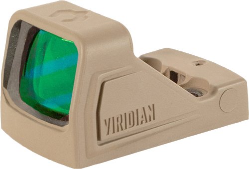 9810142 VIRIDIAN REFLEX SIGHT RFX-11 - MICRO GRN DOT 1X16 SHIELD FDE