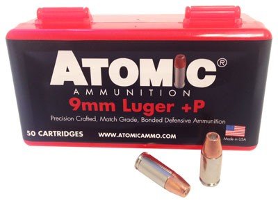 A00409_1.jpg ATOMIC 9MM LUGER +P 124GR JHP - 50RD 10BX/CS