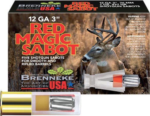 A1212824_3.jpg BRENNEKE USA RED MAGIC 12GA 3" - 1OZ SABOT 5RD 50BX/CS