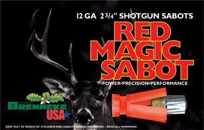 A1213823_1_1.jpg BRENNEKE USA RED MAGIC 12GA - 2.75" 1OZ SABOT 5RD 50BX/CS