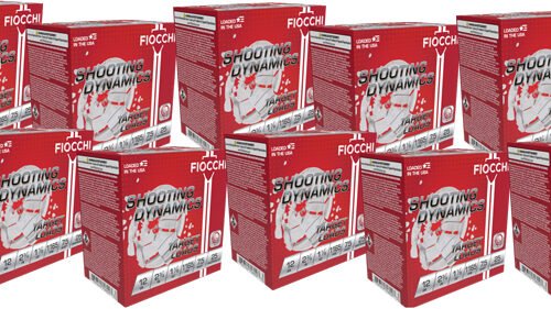 FIOCCHI 12GA 2.75" 1-1/8OZ - #7.5 1165FPS 250RD CASE LOT