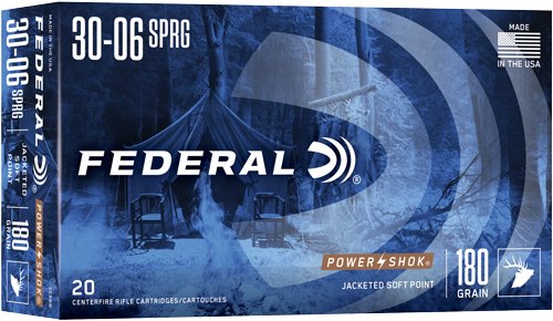 A3006B_1.jpg FEDERAL POWER-SHOK 30-06 180GR - SP 20RD 10BX/CS