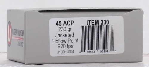 A330_LABEL_1.jpg UNDERWOOD 45 ACP 230GR JHP - 20RD 10BX/CS