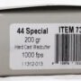 UNDERWOOD 44 SW SPECIAL 200GR - HC WADCUTTER 20RD 10BX/CS