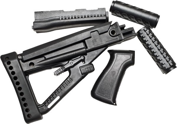 PRO MAG ARCHANGEL AK-47/AKM - STOCK SET BLACK POLYMER