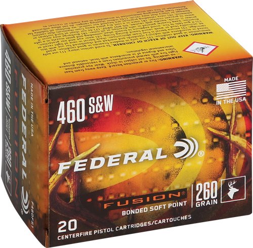 AF460FS1_1.jpg FEDERAL FUSION 460 SW MAG - 260GR FUSION 20RD 10BX/CS