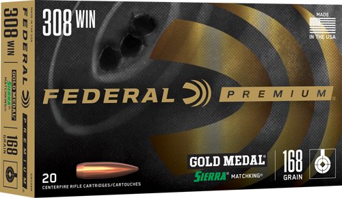 AGM308M_1.jpg FEDERAL GOLD MEDAL 308 WIN - 168GR MATCHKING 20RD 10BX/CS