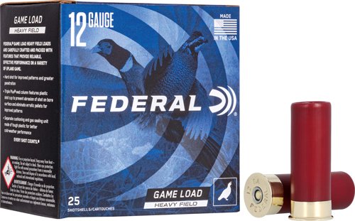 AH1254_1.jpg FEDERAL GAME SHOK 12GA 2.75" - 1-1/4OZ #4 25RD 10BX/CS