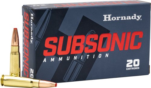 AHDY80787_1.jpg HORNADY SUBSONIC 7.62X39 - 255GR SUB-X 20RD 10BX/CS