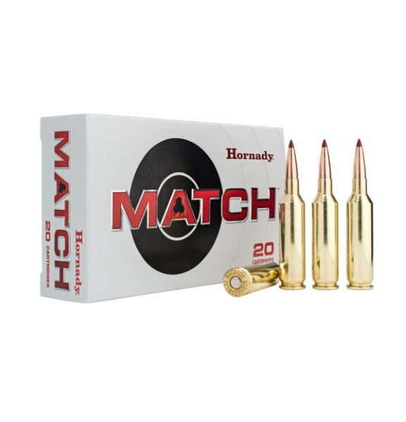AHDY81421.jpg HORNADY MATCH 25 CM 134GR - ELD 20RD 10BX/CS