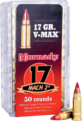 AHDY83177.jpg HORNADY 17 MACH2 17GR V-MAX - 50RD 100BX/CS