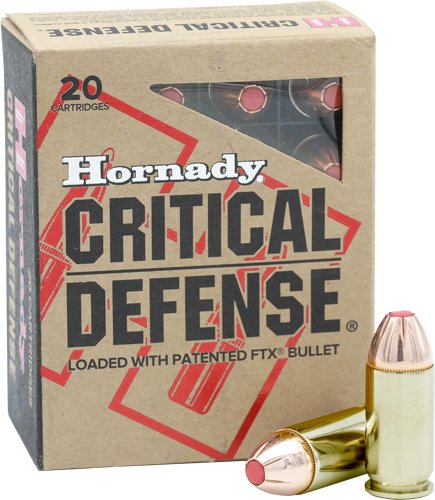 AHDY90923.jpg HORNADY CRITICAL DUTY 45 ACP+P - 185GR FLEXLOCK 20RD 10BX/CS