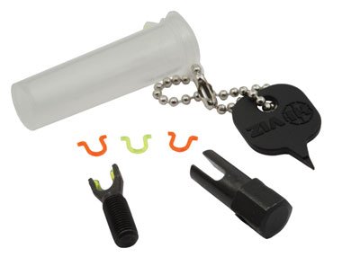 HIVIZ FRONT SIGHT AK47/74/AKM - WITH RED+GREEN LITEPIPES