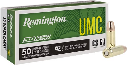 AL30SC.jpg REMINGTON UMC 30 SUPER CARRY - 100GR FMJ 50RD 20BX/CS