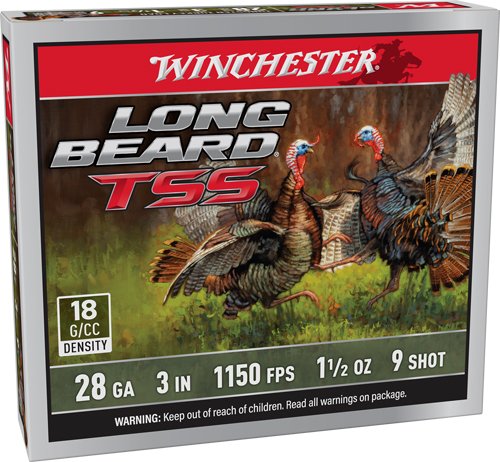 ALBTSS2839.jpg WINCHESTER LONG BEARD TSS 28GA - 3" 1-1/2OZ #9 5RD 10BX/CS