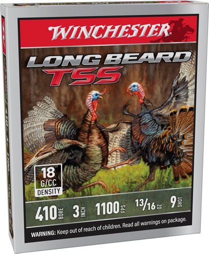 ALBTSS4139.jpg WINCHESTER LONG BEARD TSS 410 - 3" 13/16OZ #9 5RD 20BX/CS
