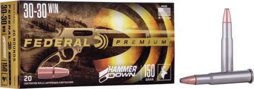 ALG30301.jpg FEDERAL HAMMER DOWN 30-30 WIN - 150GR JSP 20RD 10BX/CS