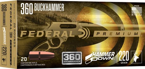 ALG360BH1.jpg FEDERAL HAMMER DOWN 360 - BUCKHAMMER 220G JSP 20RD 10B/C
