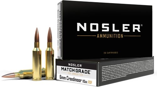 AN60170.jpg NOSLER MATCH 6MM CM 115GR - REDUCED DRAG HPBT 20RD 10BX/C