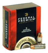 AP40HS3.gif FEDERAL PREMIUM 40 SW 165GR - HYDRA-SHOK JHP 20RD 25BX/CS