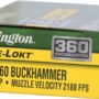REMINGTON 360 BUCKHAMMER 180GR - CORE-LOKT SP 20RD 10BX/CS