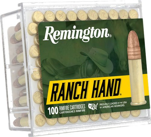 REMINGTON RANCH HAND 22LR 42GR - PLATED RN 100RD 50BX/CS
