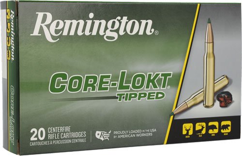 REMINGTON 30-06 180GR TIPPED - CORE-LOKT 20RD 10BX/CS