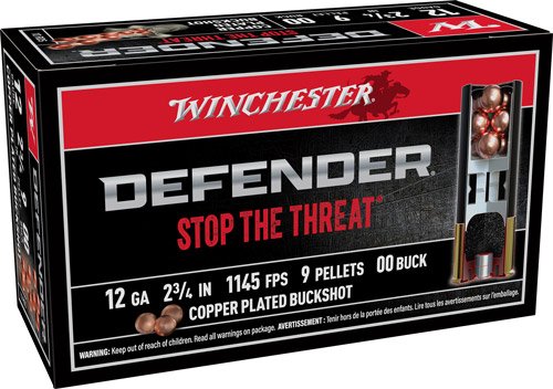 ASB1200PD_1.jpg WINCHESTER DEFENDER 12GA 2.75" - 00 BUCK 9 PELLETS 10RD 10BX/CS