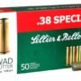 S&B 38 SPECIAL 148GR LEAD - WADCUTTER 50RD 24BX/CS