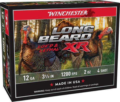 ASTLB12L4_1.jpg WINCHESTER LONG BEARD XR 12GA - 3.5" 2OZ #4 10RD 10BX/CS