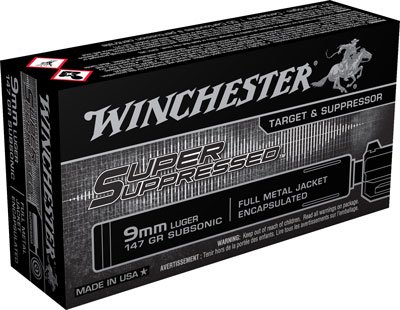 ASUP9.jpg WINCHESTER SUPER SUPPRESSED - 9MM LUGER 147GR FMJ 50RD 10B/C