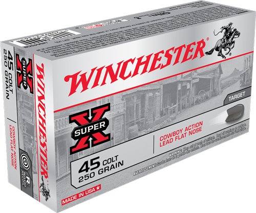 WINCHESTER COWBOY 45 LC 250GR - LEAD-FP 50RD 10BX/CS