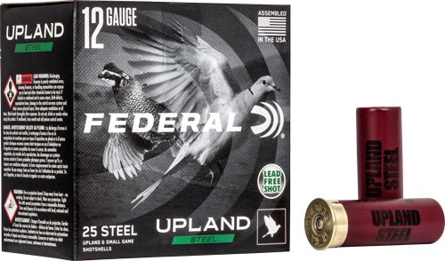 AUSH1275.jpg FEDERAL UPLAND STEEL 12GA - 2.75" 1-1/8OZ #7.5 25RD 10BX/C