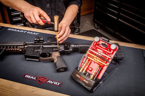 AVHPSB_IN-USE.jpg REAL AVID ACCU-PUNCH HAMMER - AND PIN PUNCH SET BRASS