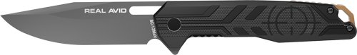 AVRAV7.jpg REAL AVID RAV-7 KNIFE ASSISTED - FOLDING 3.25" BLADE GRAY ALUM.