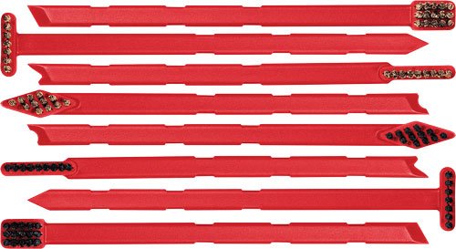 REAL AVID SMART BRUSHES - 8 UNIQUE BRUSHES W/ SCRAPERS