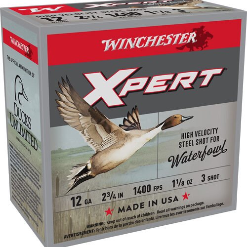 WINCHESTER XPERT 12GA 2.75" - 1-1/8OZ #3 1400FPS 25RD 10BX/C