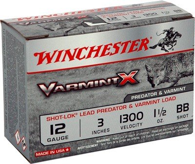 WINCHESTER VARMINT-X 12GA 3" - 1-1/2OZ #BB 10RD 10BX/CS