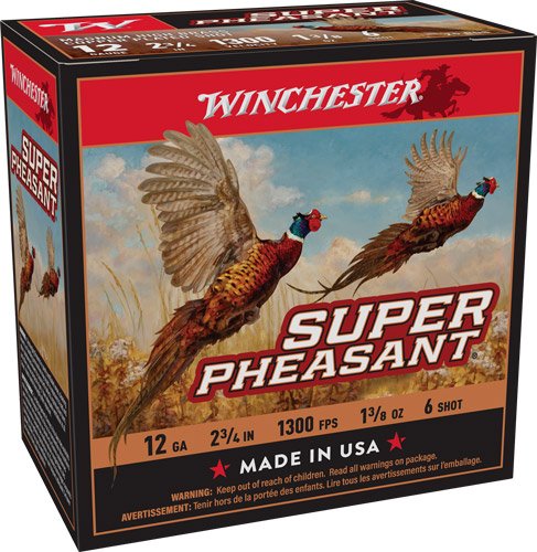AX12PH6_2.jpg WINCHESTER SUPER PHEASANT 12GA - 1-3/8OZ #6 25RD 10BX/CS