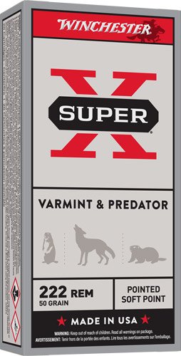 AX222R_1.jpg WINCHESTER SUPER-X 222 REM - 50GR JSP 20RD 10BX/CS