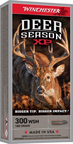AX300SDS2.jpg WINCHESTER DEER XP 300 WSM - 180GR EXTREME PT 20RD 10BX/CS