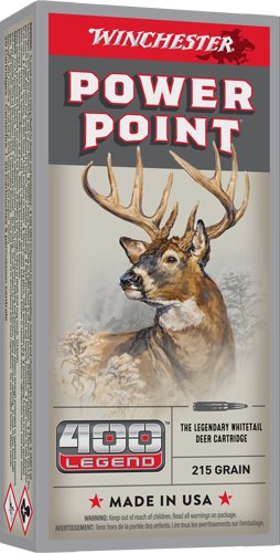 WINCHESTER SUPER-X 400 LEGEND - 215GR SOFT POINT 20RD 10BX/CS