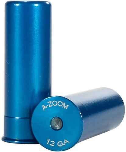 A-ZOOM METAL SNAP CAP BLUE - 12GA 5-PACK