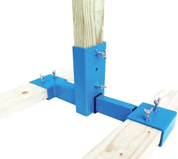 BASH TARGET TARGET STAND 3/8" - ZINC PLATED STEEL ADJ. 24" 2X4