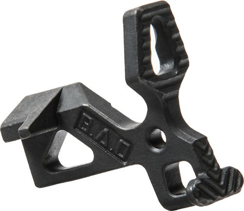 BATTLE ARMS ENHANCE BOLT CATCH - CAST STEEL BLACK