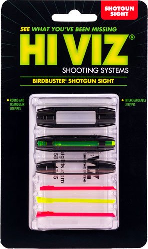 HIVIZ BIRD BUSTER SHOTGUN - FRONT SIGHT MAGNETIC SET